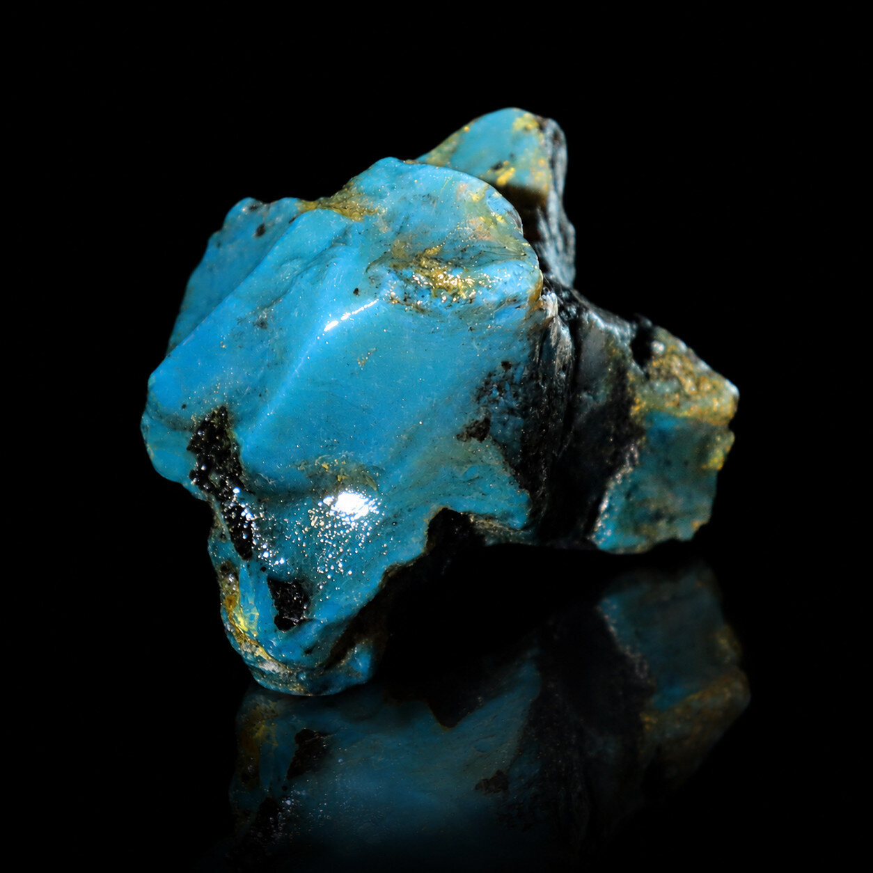 Quality Dominican Blue Amber Rough Specimen Chunk 70mm 90.3g – photo 6