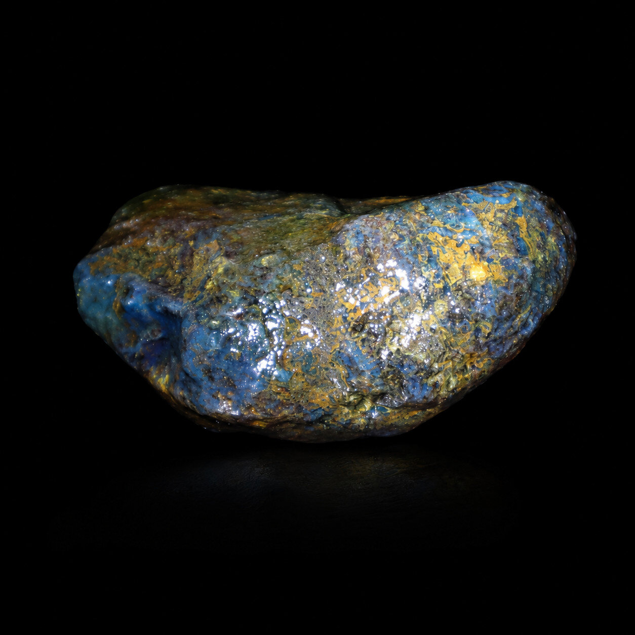 Genuine Authentic Green Blue Dominican Amber Rough Specimen Chunk 72mm 53.1g – photo 13