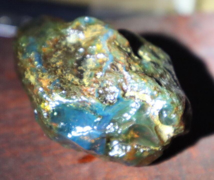 Exquisite Natural Dominican Clear Sky Blue Amber Rough Specimen 56mm 27.4g – photo 8