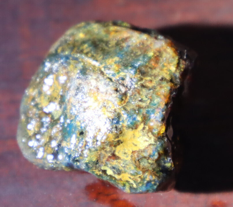 Beautiful Natural Dominican Translucent Sky Blue Amber Rough Specimen 31mm 10.1g – photo 8