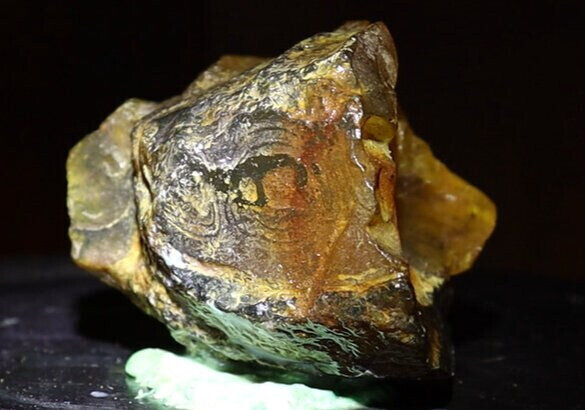 Exquisite Natural Dominican Clear Yellow Amber Rough Specimen 53mm 28g – photo 5
