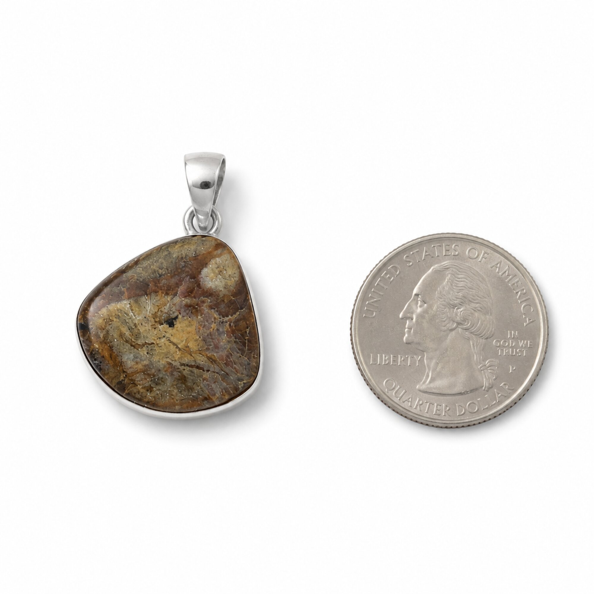 Skilled Craftsmanship Translucent Butter Scotch Brown Dominican Amber 925 Sterling Silver – photo 3