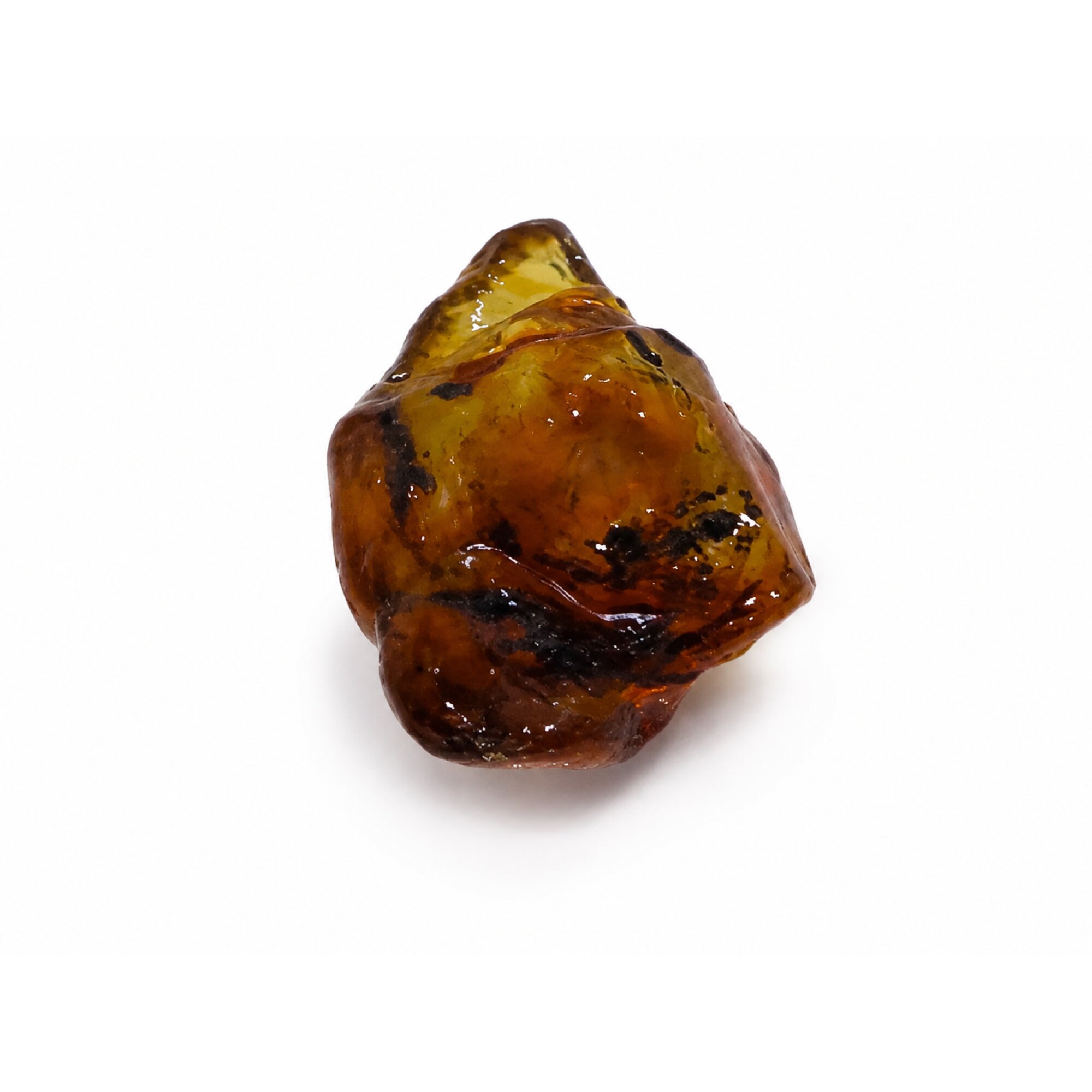 Exclusive Crystal Clear Premium Blue Dominican Amber Natural 36mm 5.5g – photo 3