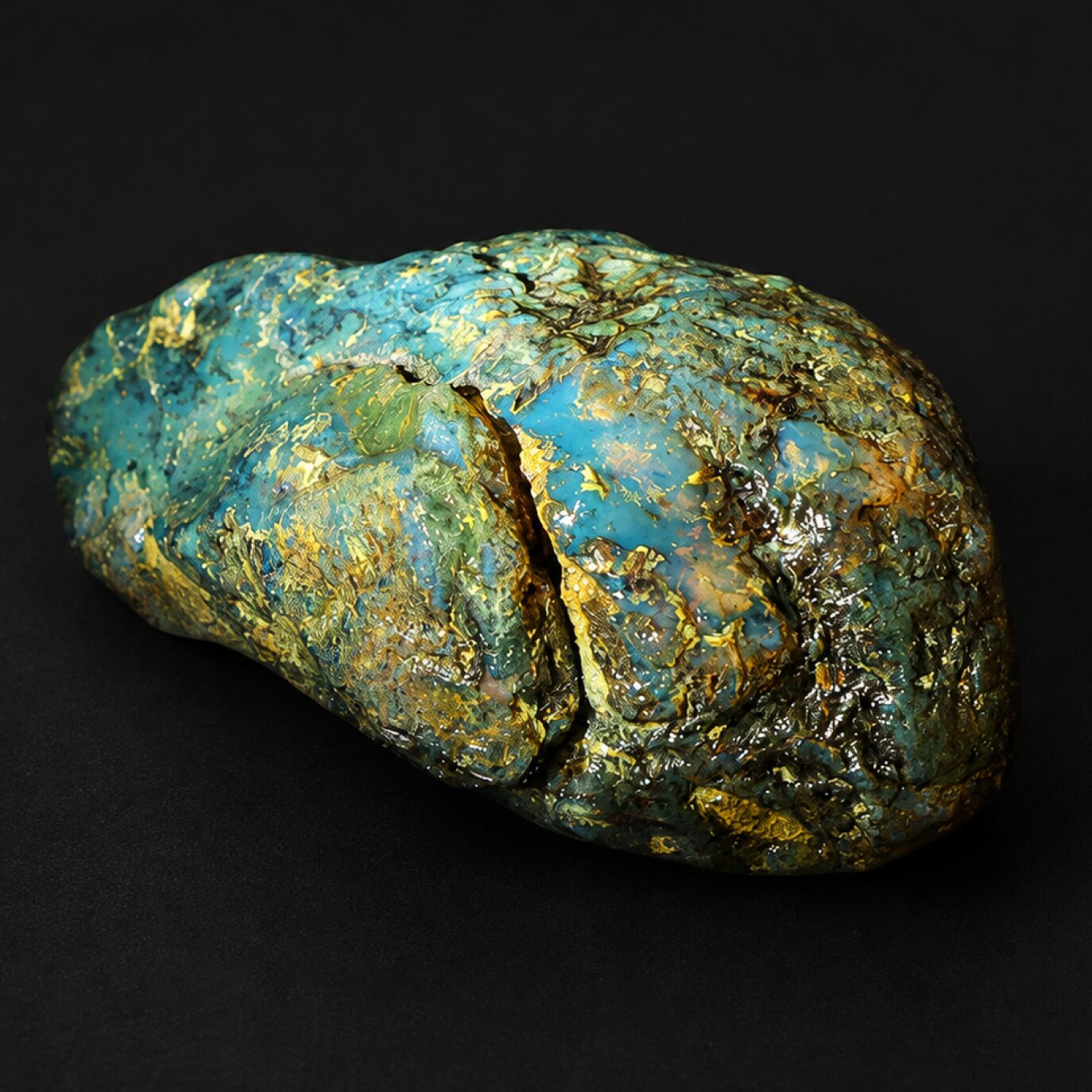 Earth-Mined Clear Sky Blue Dominican Amber Stones 69mm 44.2g – photo 3