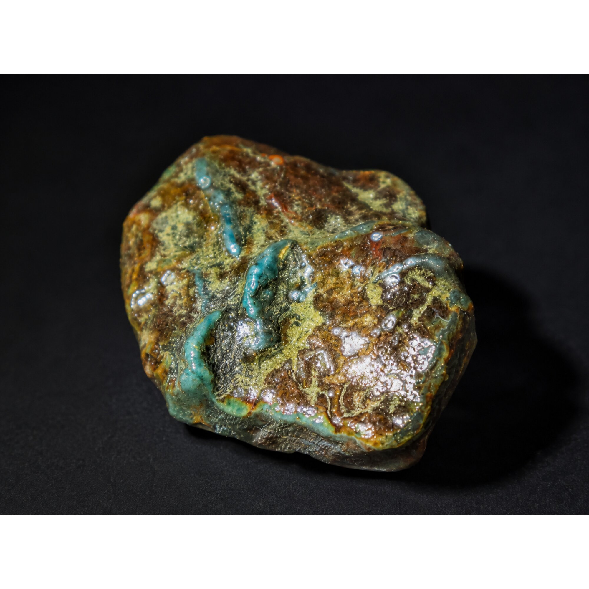 Clear sky blue Natural Dominican Amber rough Specimen 29 mm – photo 4