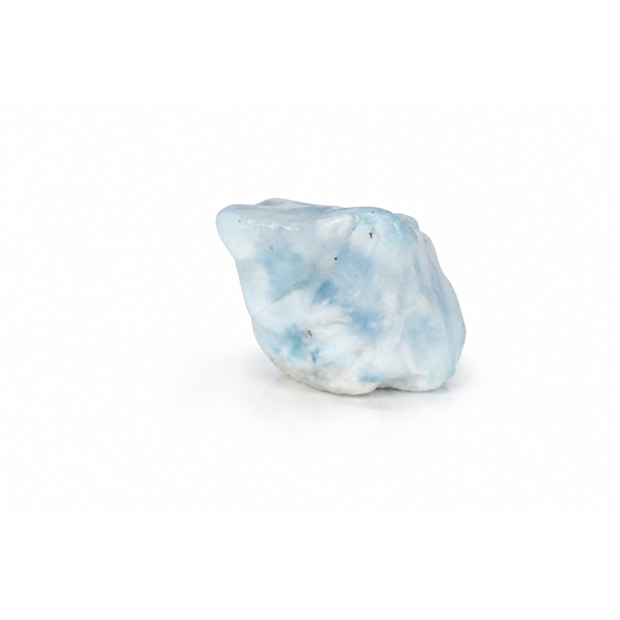 light blue Natural Dominican Larimar chunk Rough Specimen 31 mm – photo 2
