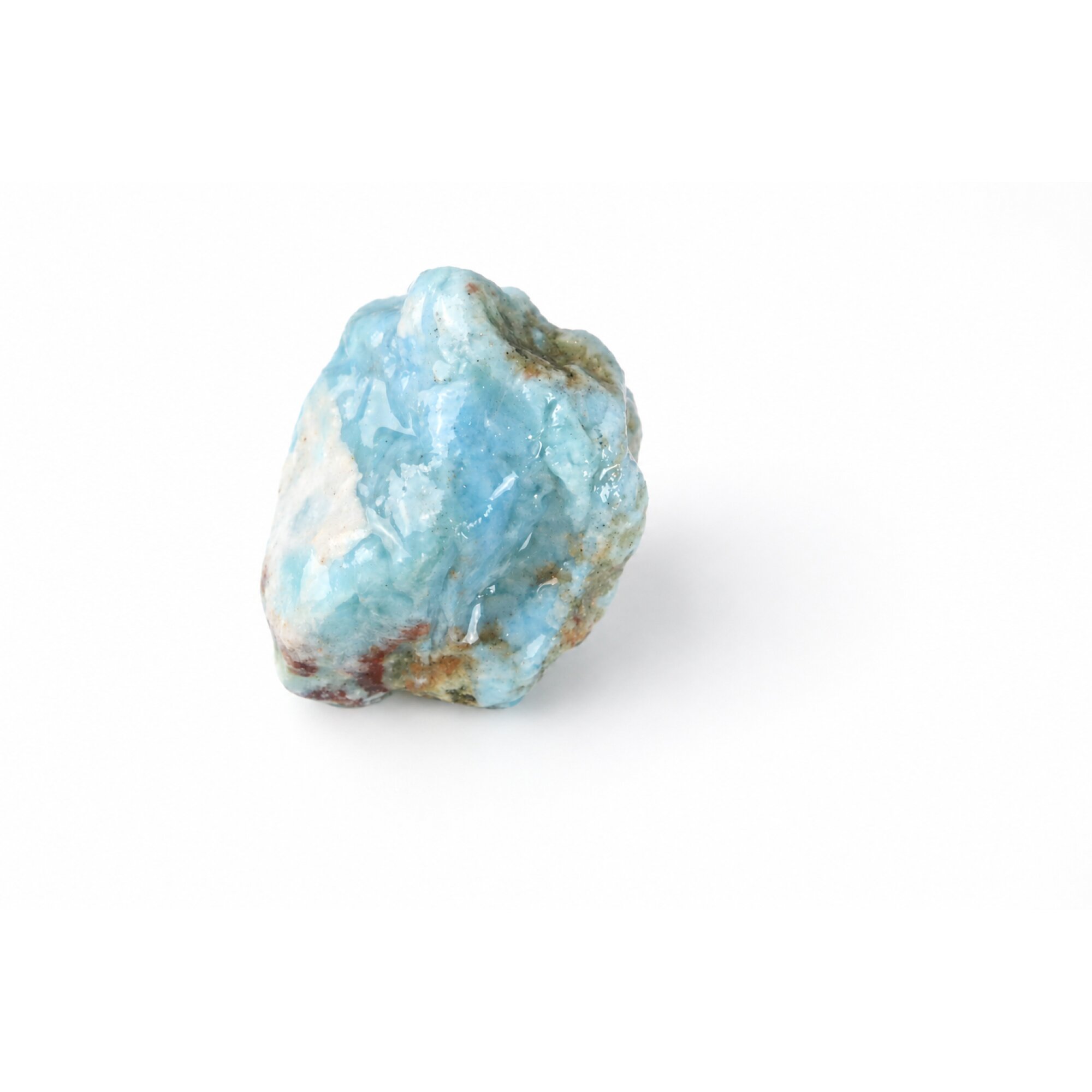 sky blue Natural Dominican Larimar chunk Rough Specimen 37 mm – photo 2