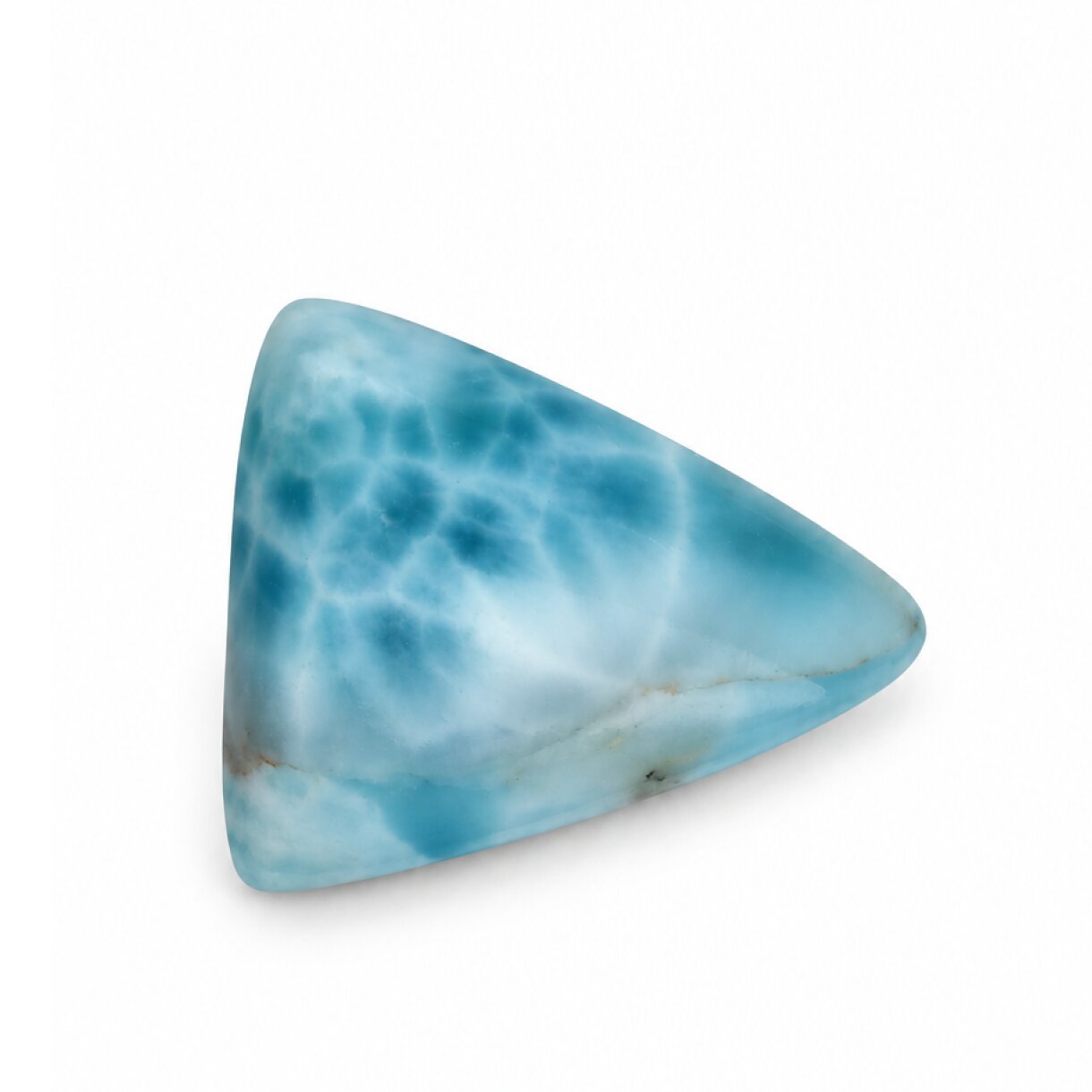 Genuine Handcrafted Natural Dominican Larimar Cabochon 27mm