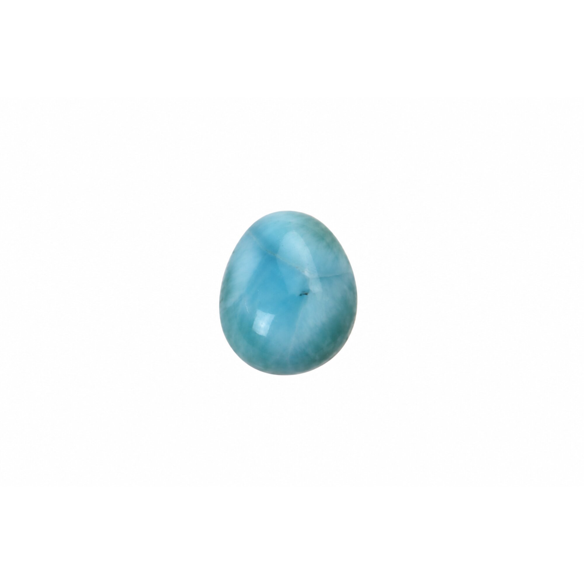 Artisan Made sky blue larimar Polished 17mm – photo 2