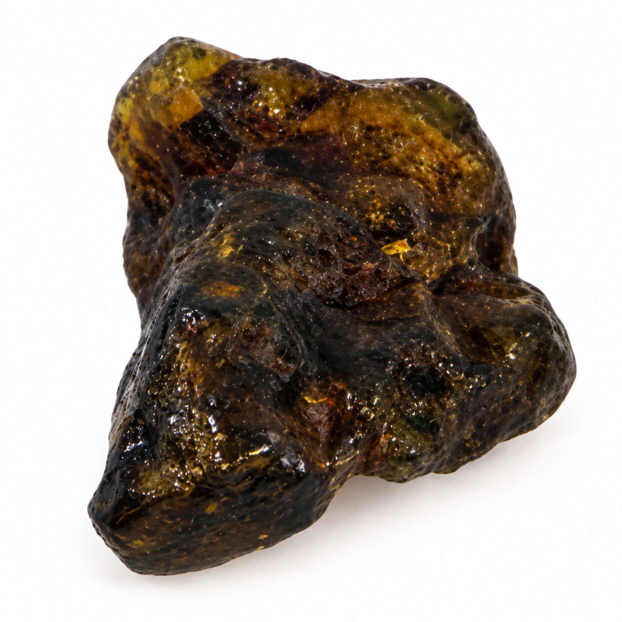 Earth mined green blue rough specimen Dominican amber 39.7g – photo 9