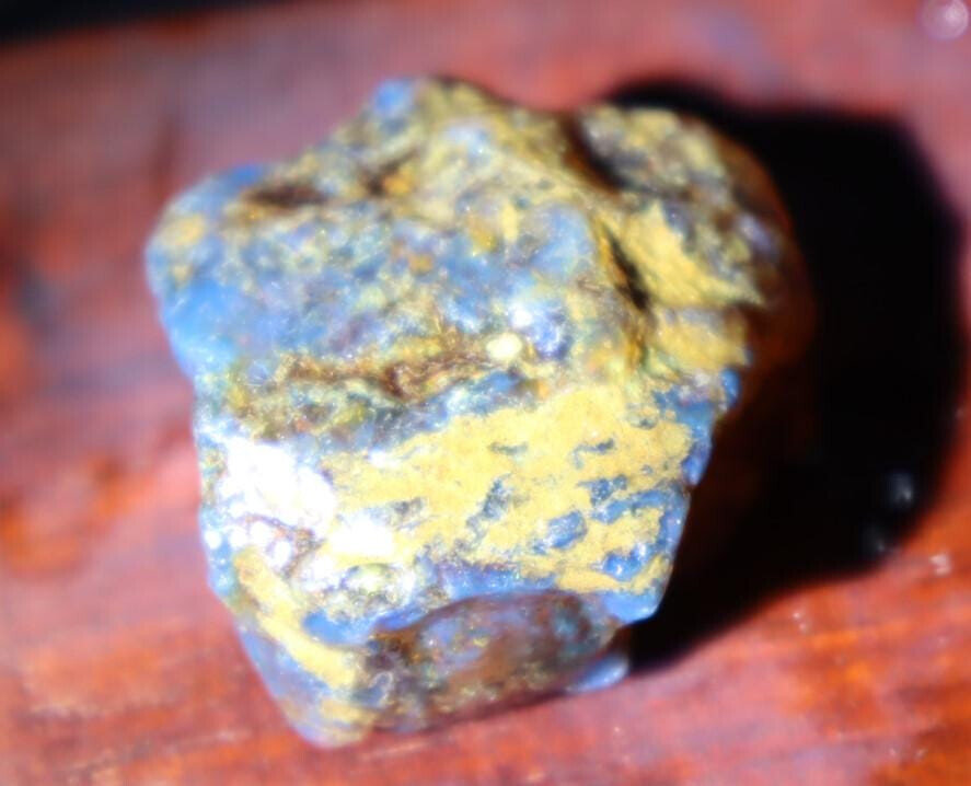 Excellent Natural Dominican Clear Sky Blue Amber Rough Specimen 35mm 12.2g – photo 12