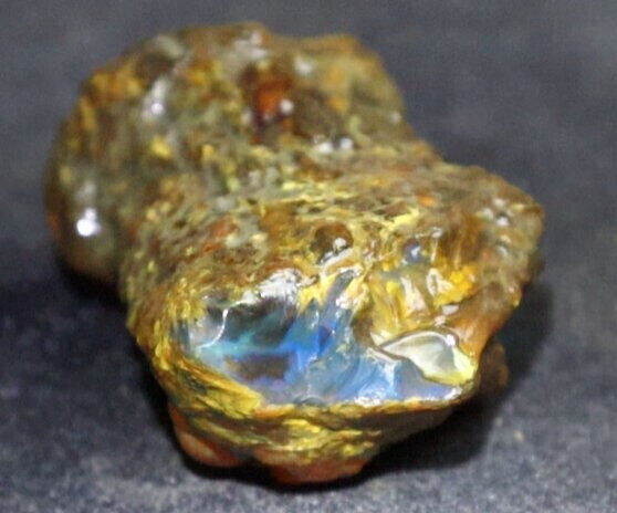 Exquisite Natural Dominican Clear Green Blue Amber Rough Specimen 58mm 25g – photo 3