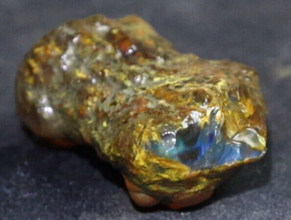 Exquisite Natural Dominican Clear Green Blue Amber Rough Specimen 58mm 25g – photo 6