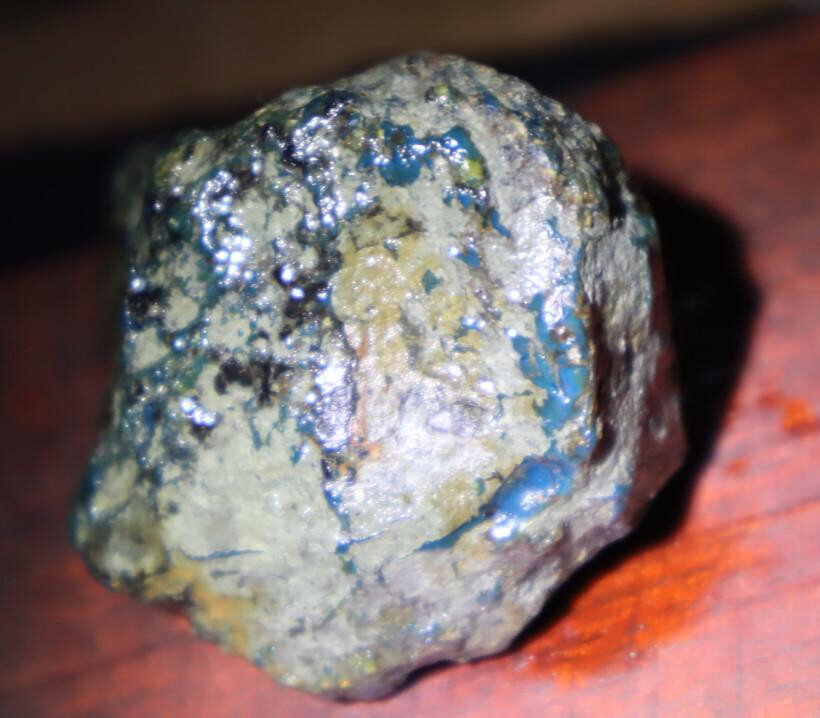Beautiful Natural Dominican Translucent Sky Blue Amber Rough Specimen 52mm 31g – photo 8