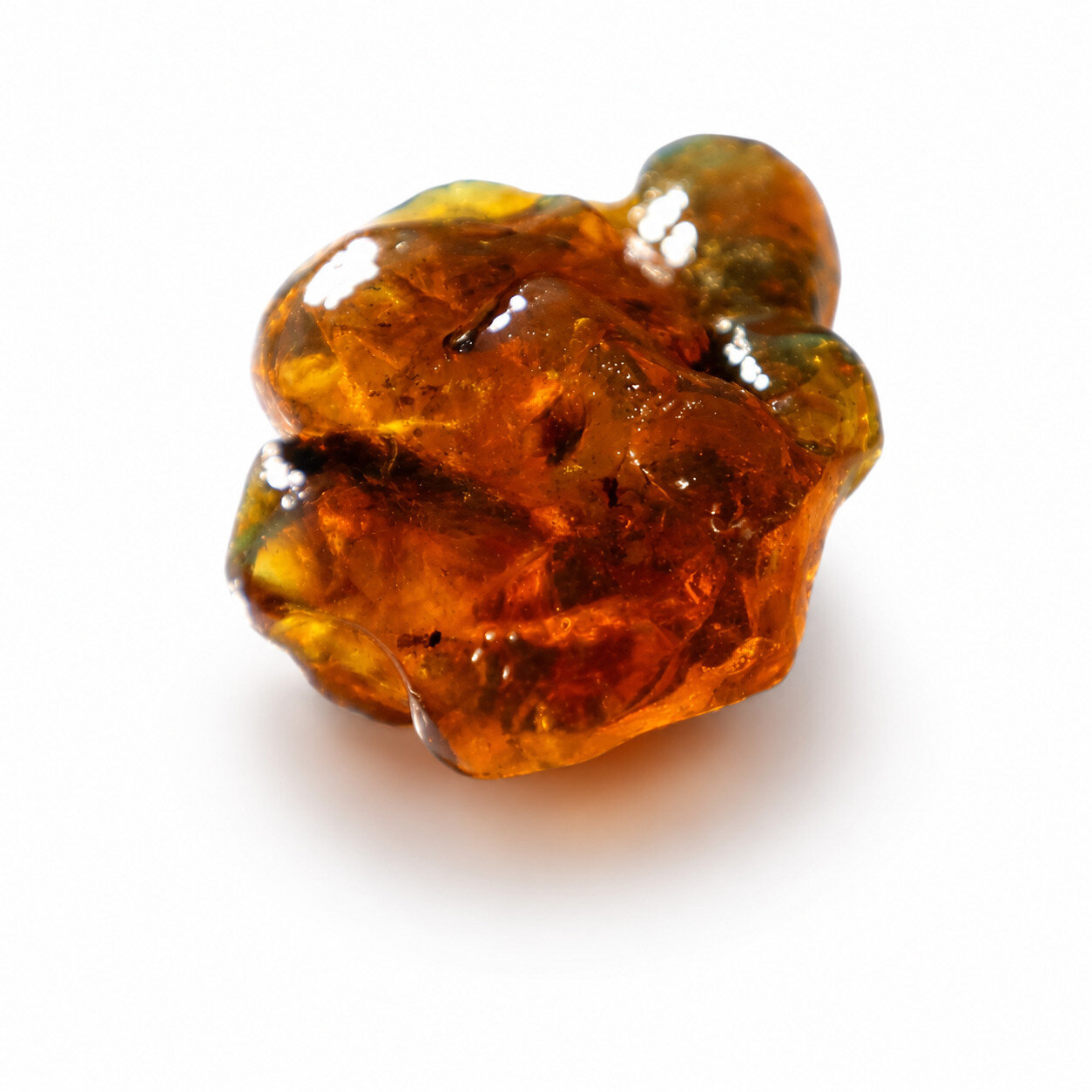 Genuine Natural Green Blue Amber Rough Specimen Chunk 63mm 54.6g – photo 4