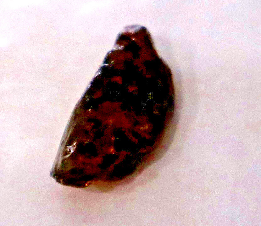 Authentic Beautiful Sky Blue Dominican Amber Rough Specimen Chunk 40mm 3.9g – photo 10