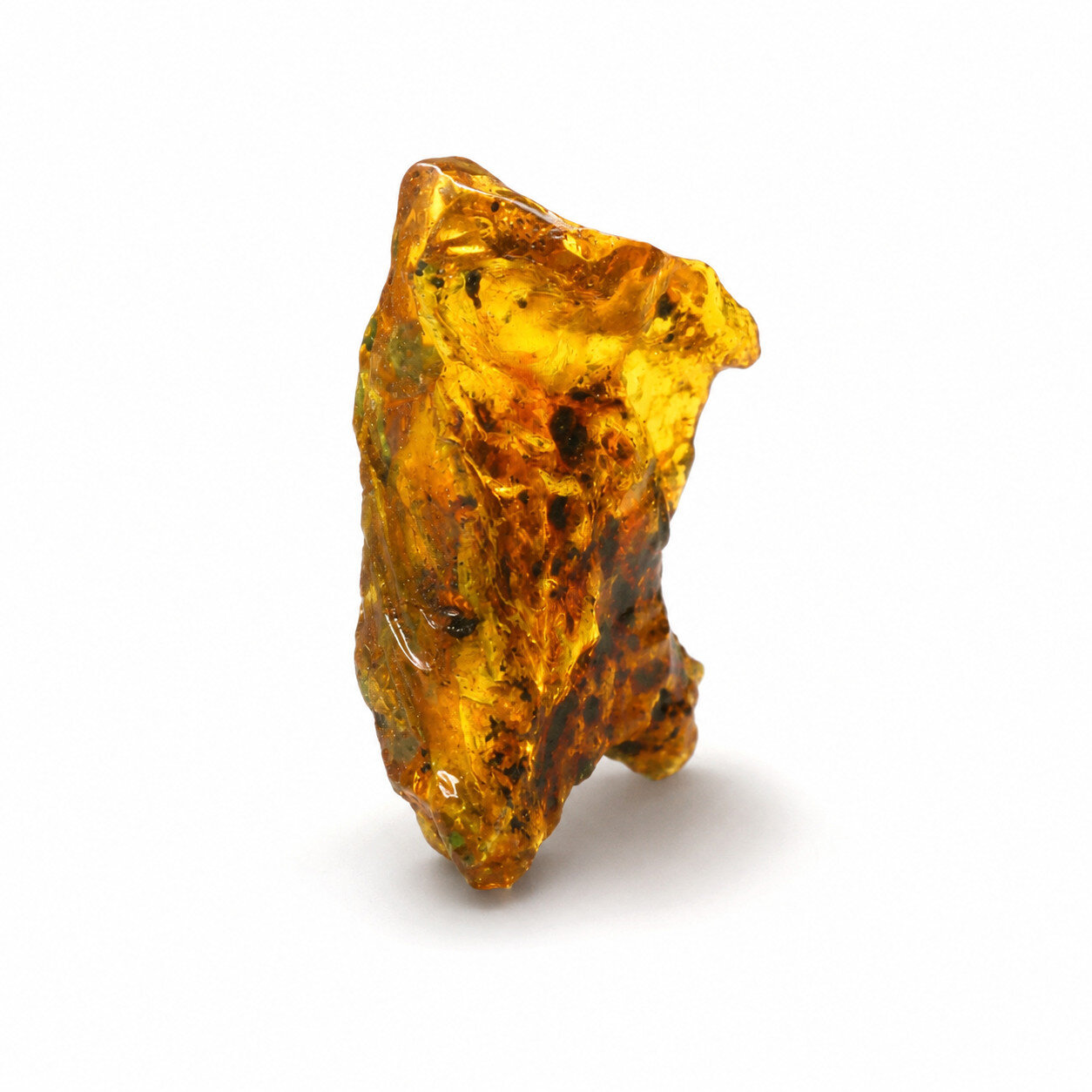 Premium Elegant Sky Blue Amber Rough Specimen Chunk 44mm 9g – photo 6