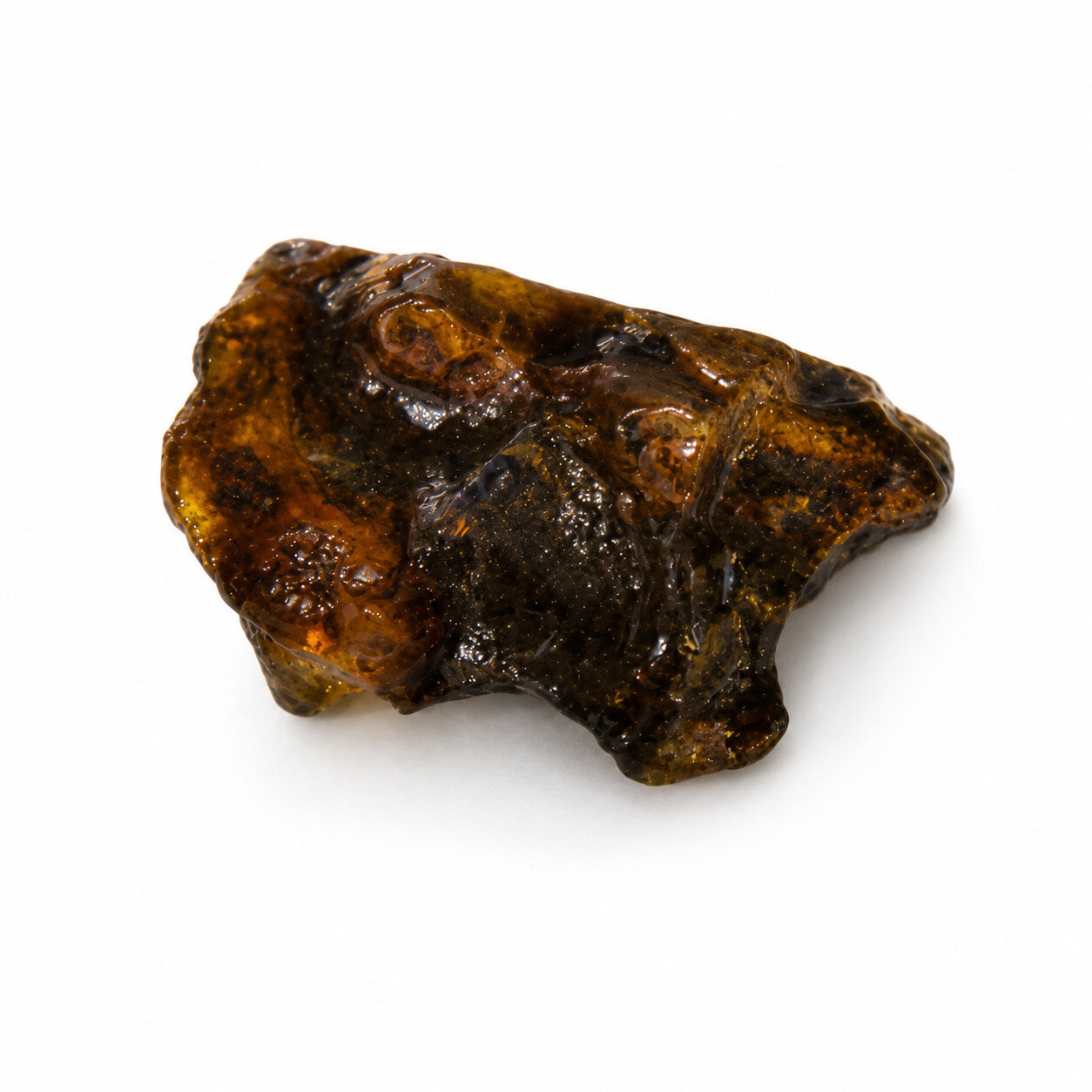 Premium Elegant Sky Blue Amber Rough Specimen Chunk 44mm 9g – photo 13