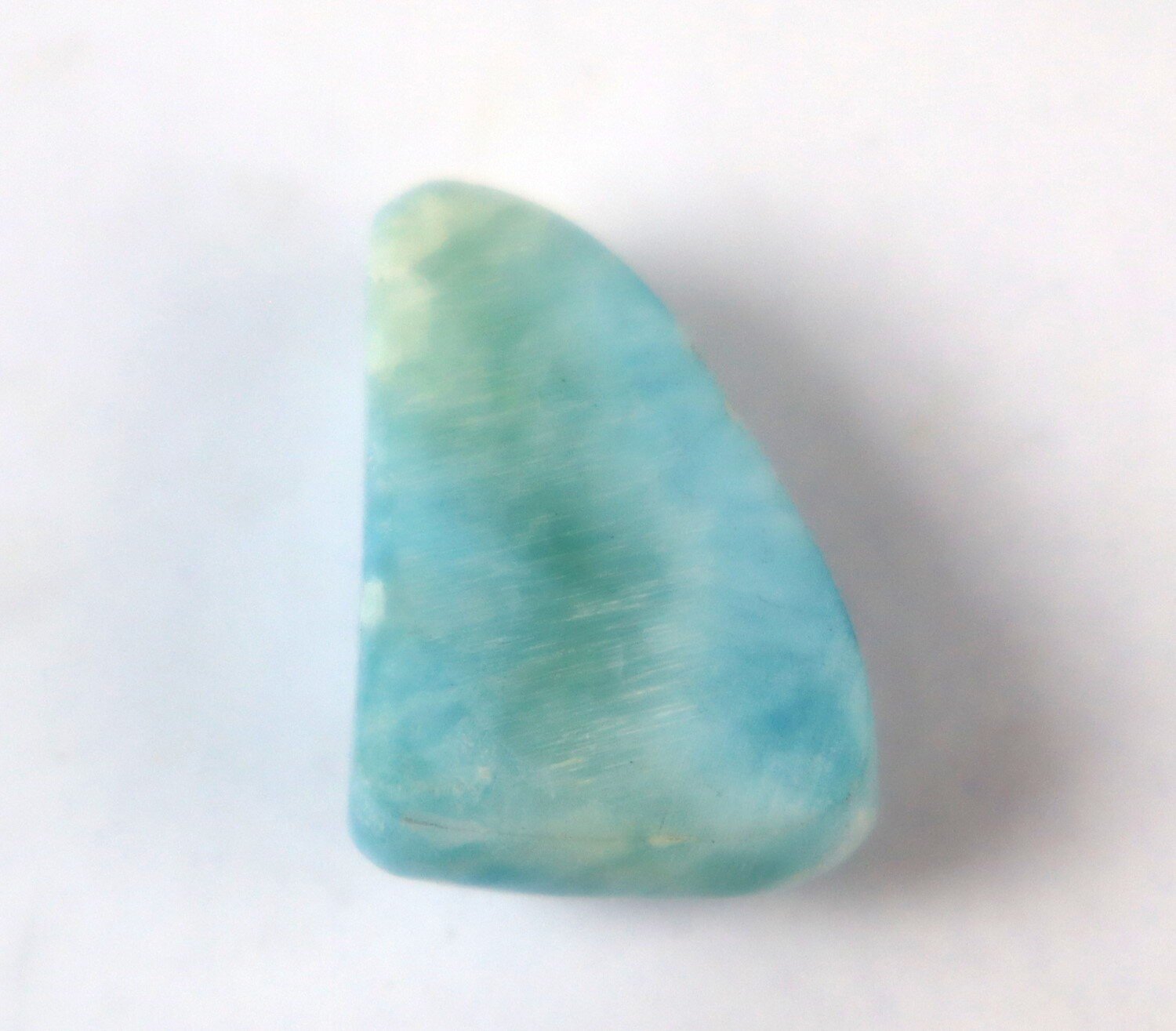 Excellent Natural Sky Blue Larimar Cabochon 23mm – photo 4
