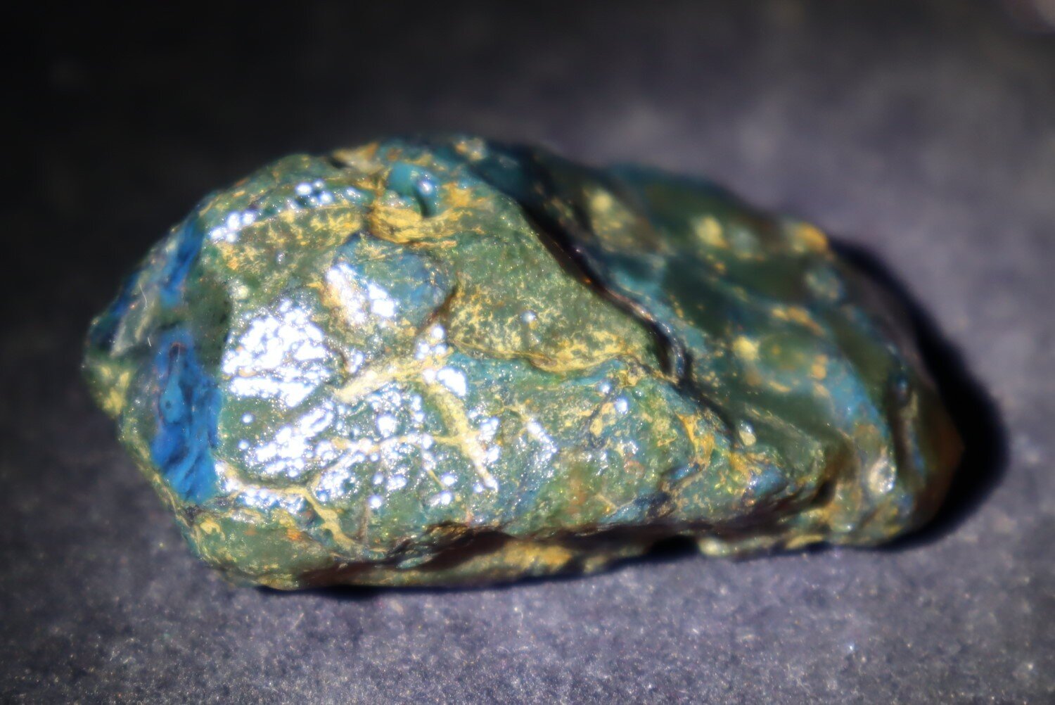 Charming Natural Dominican Clear Green Blue Amber Rough Specimen 58mm 22.2grams – photo 6